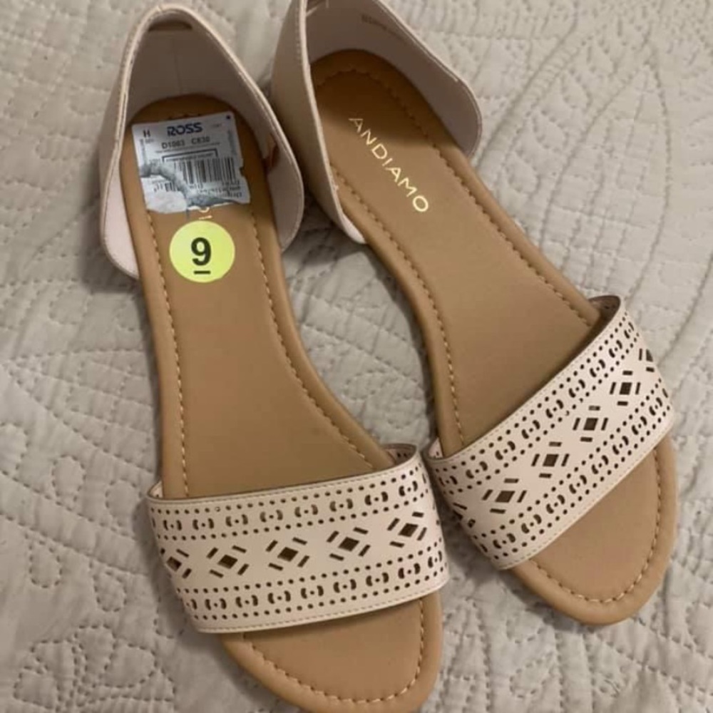 Pink slip ons